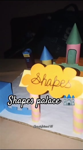 DIY 3D Shapes Project for Kids | Best Maths Model for Exhibition#MathsProject #3DShapes