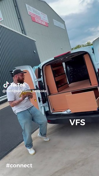 Custom Ford Transit Connect Storage Solutions