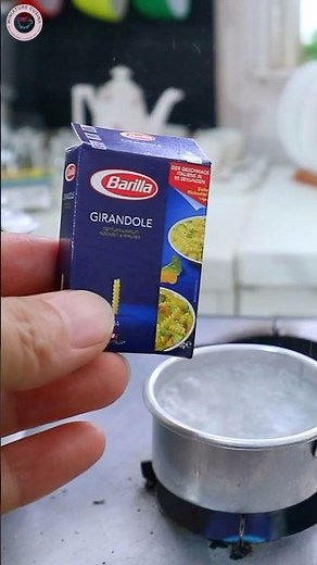 SOOOO CUTE 🥰 SPIRAL PASTA COOKING [ Kitchen PLAY SET ] #asmr #miniaturecusina