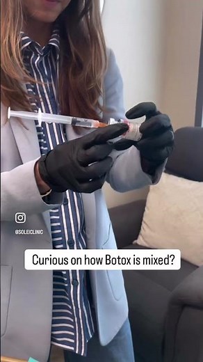 ✨Botox Prep 101: From Consultation to Reconstitution!💫 #soleiclinic