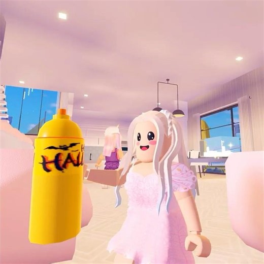 My Parents Won't Let Me Babysit Her #roblox #shorts