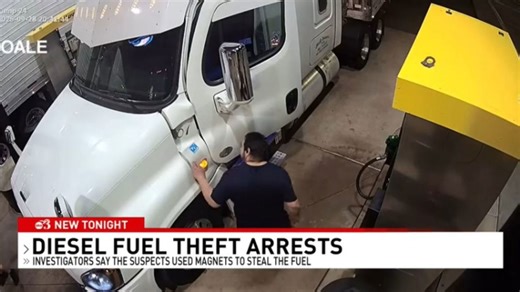 Florida fuel theft ring busted after suspects used magnets to steal diesel