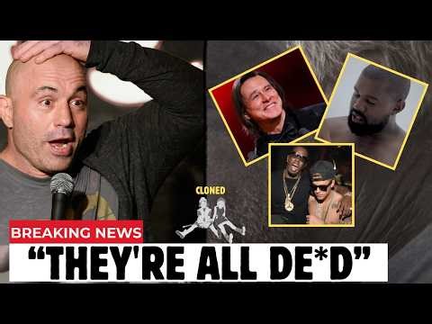 Joe Rogan UNCOVERS The Shocking Truth About Celebrity Clones (Jim Carrey, Kanye, Diddy…)