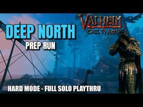 Deep North Prep - EP01 - Full Valheim Playthrough