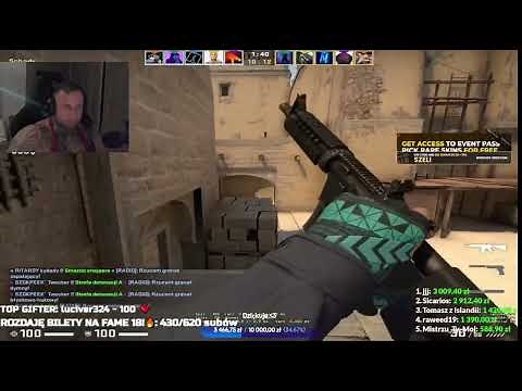 PIOTR SZELIGA UMIEJĘTNIE GRA W CS GO, IMPONUJĄCE!