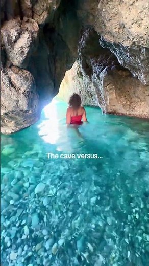 One of the best beaches of the Peloponnese in Greece: Foneas beach 🏝️