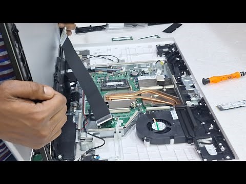 How to Upgrade the ssd nvme and RAM in an HP Pavilion All-in-One Model 24