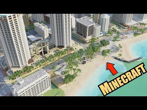 We made a 1:1 replica of Hawaii in Minecraft