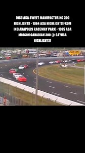 I loved everything about the ASA SERIES in the mid 1980s. The car manufacturers used, the cars were absolutely beautiful and they didn't have wraps back then lol. The racing was second to none, and the tracks they ran on were perfect for running this series (although I wasn't a fan of MICHIGAN SPEEDWAY). Here are some highlights from a race in 1984 and 2 in 1985. More information in the reel! #NASCAR #grassroots #legendsneverdie #AutoRacing | pronyne motorsports museum