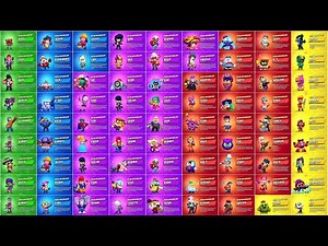 All Brawlers Unlock Animation | Brawlstars™