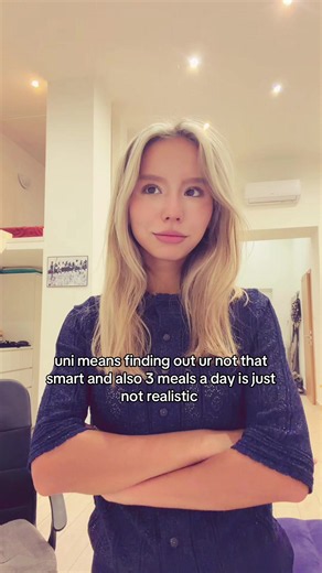 Uni life realities: you're not that smart & 3 meals a day isn't realistic