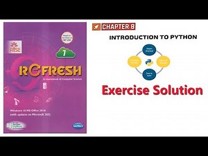 Ch-8 l INTRODUCTION TO PYTHON l Refresh (Rise Series) Navneet l Std-7th