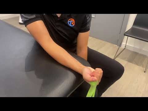 Isometric Wrist Flexion - Banded