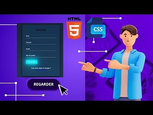 comment créer un formulaire de connexion moderne avec des effets de style CSS élégants.