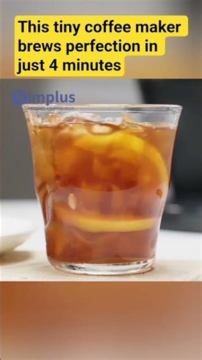 Simplus 1 Portable Drip Coffee Maker ☕ | 4-Minute Extraction, Dual Outlet Design, Perfect for Coffee