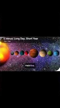 10 Amazing Facts About Space #sciencefacts #space