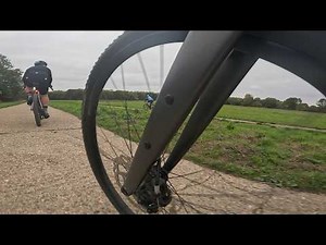 No gravel in Surrey - Lovelace bridges & honeysuckle bottom #gravelride