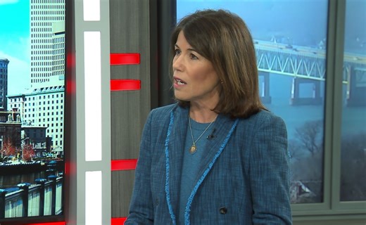 Helena Foulkes promises new leadership, slams McKee in kickoff for RI governor