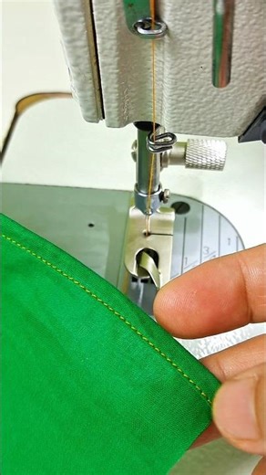 Perfect Hemming with Special Foot ✅️ ‪@Sewing-with-shamima‬ #shorts #shortsfeed #trending #diy