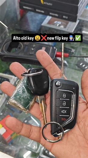 kulbir on Instagram: "Alto flip key done ✅#alto #flipkey #cars #carkeys #viral"