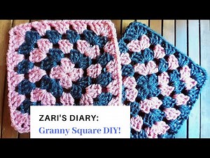 Beginner's Guide: How to Crochet a Granny Square