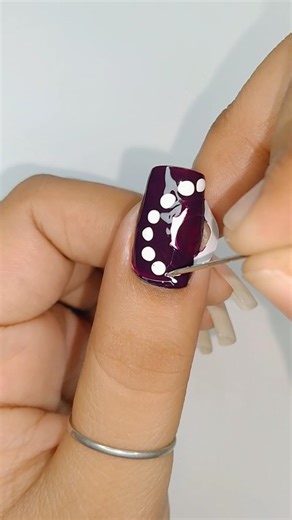 Easy nail art design at home 💅🏻✨#nails #nailart #youtube #trending #shorts