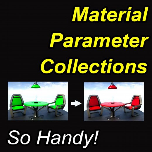 How to set up and use a Material Parameter Collection | Community tutorial