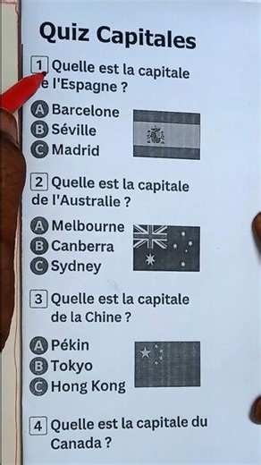 🌍 Capital Cities Quiz Challenge | Guess The Country Capital 🧠🏆 | World Geography Quiz #CapitalCities