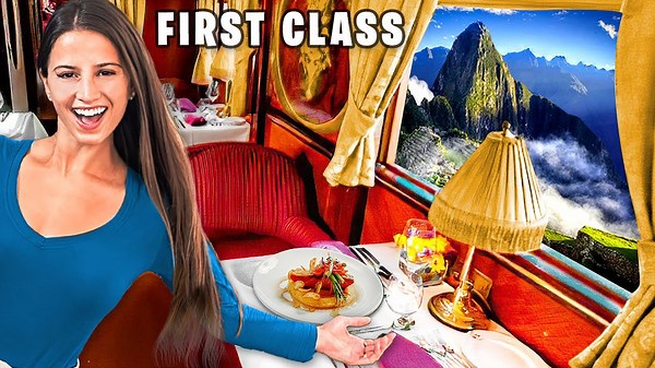 I took the luxury train to Machu Picchu 🚂✨