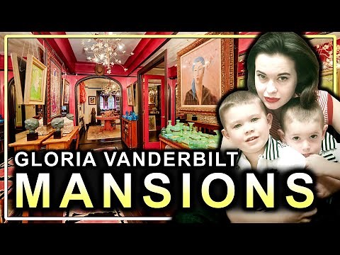Inside Gloria Vanderbilt's "Old Money" Mansions