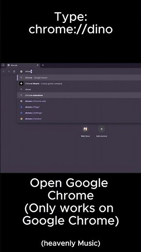How to use Chrome Dino #chrome #google #chromedinosaurgame