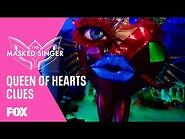 The Clues- Queen Of Hearts - Season 6 Ep. 3 - THE MASKED SINGER