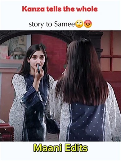 Kanza tells the whole story to Sameer ,🙄😬#viralshort #india