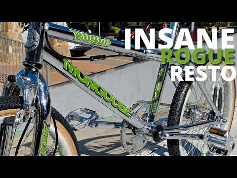 1996 Midschool Mongoose Rogue BMX Bike Full Rebuild