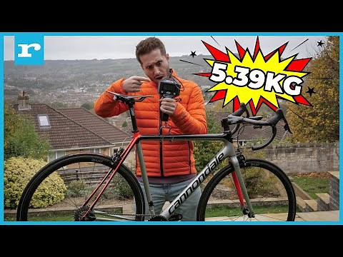 Andrew Feather's 5.39kg Cannondale SuperSix Evo Hi Mod Hill Climb Bike