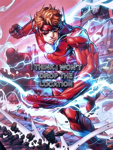 Wally West Flash DC Comics Trio Edit