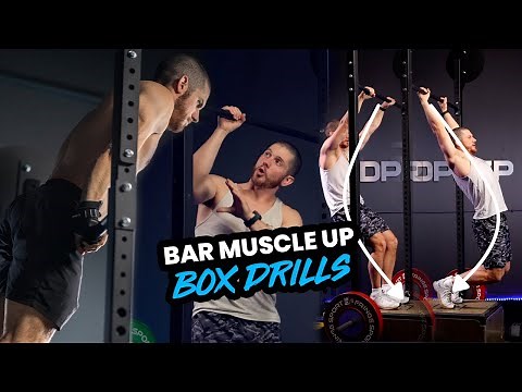 Bar Muscle Up Drills Using a Box! (Simple Progression)