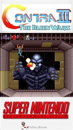 Contra III: The Alien Wars | Super Nintendo 1992 #retrogaming