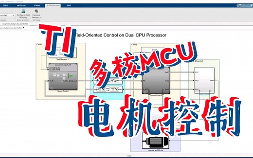 手把手教你使用 Simulink 通过 TI 多核 MCU 进行电机控制