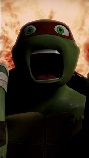 Raphael has some serious anger issues... 😡🔥 | TMNT #Shorts