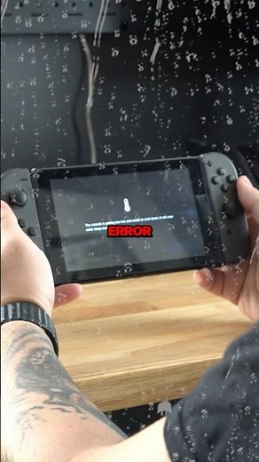 Nintendo Switch overheating error message? (Easy fix)