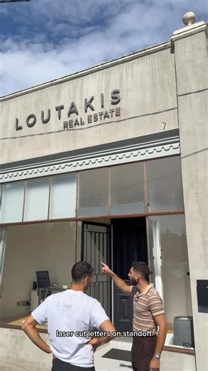 Designify Signs | Who would’ve thought sliding into the DMs would lead to this collaboration 🤣 Thank you to the man himself michaelloutakis for being an... | Instagram