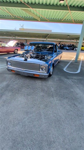 1972 Chevrolet C10 Supercharged Street Truck – Wild Blown Classic Pickup