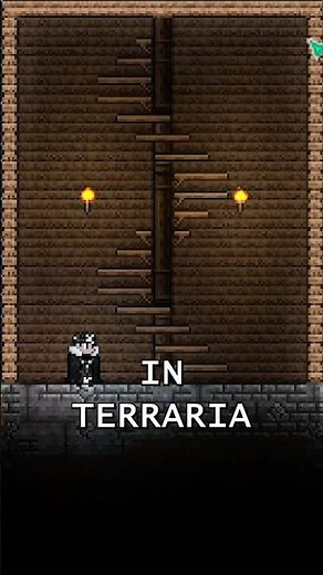 How To Build The Perfect Staircase In Terraria! #game #gaming #terraria #build