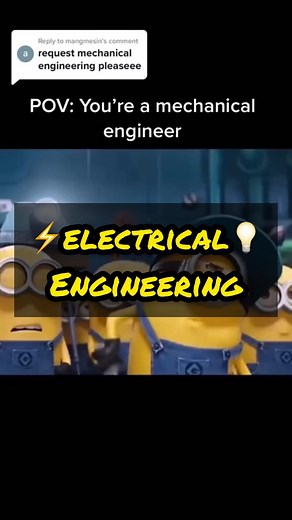 We Are All Engineers on Instagram: "Do the EE’s approve? 😬 ✨Please be polite to each other in the comments✨ ⚙️ ⚙️ ⚙️ #engineeringverse #engineering #engineer #engineeringjokes #electricalengineering #electricalengineer #electricalengineers #ingenieriaelectrica #stem #science #sciencememes"