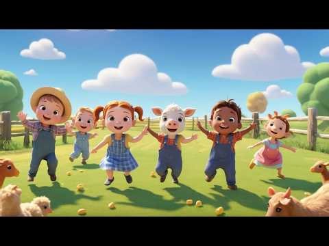 Cornfield Dance Song | Farm Harvest Rhyme | Kids Nursery Rhyme | Fun Farm Song