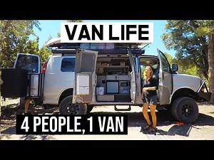 VAN LIFE - FAMILY OF 4 LIVING IN A VAN! (2020) FAMILY VLOG