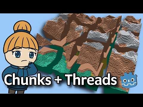 Intro to Voxel Chunking in Godot (w. Threads) | tutorial | voxel terrain