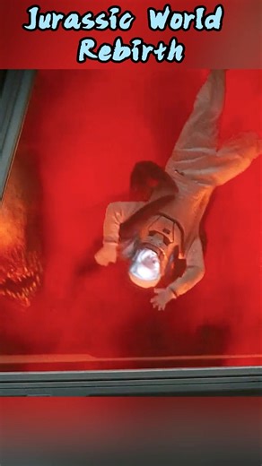 Jurassic World Rebirth | The Snickers Bar Door Disaster & T-Red Drags Him Away 🎬