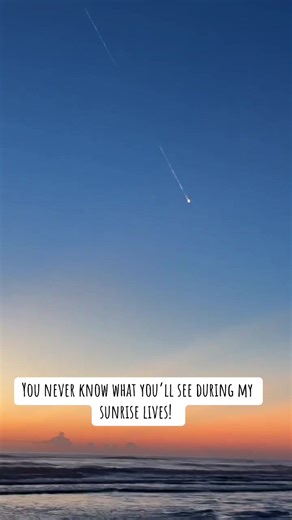 The news is saying “mysterious ‘fireball’ spotted in the sky across central Florida.” I’m not sure what this was but it was cool! Is it a meteor? There was no launch this morning - plus this was going in the opposite direction. This was around 6:15 am. What do you guys think? #meteor #fireball #lookup #rocketlaunch #mysterious